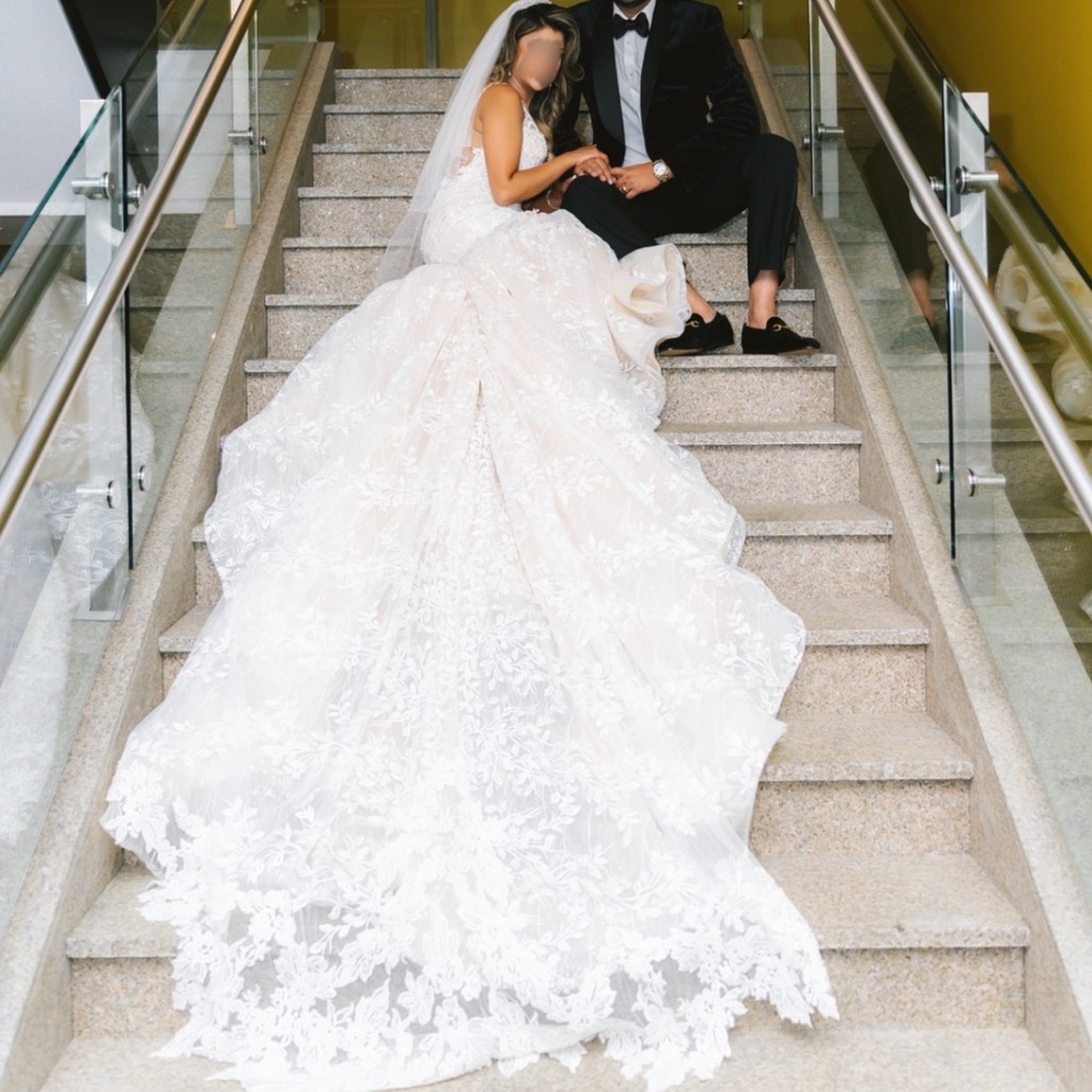 Eve of Midlady Blush wedding dress